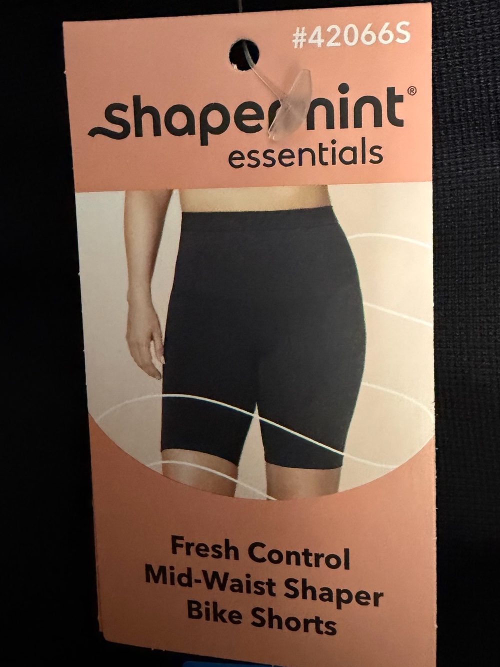 Shapermint essentials Mid-Waist Bike Shaper Shorts - Black